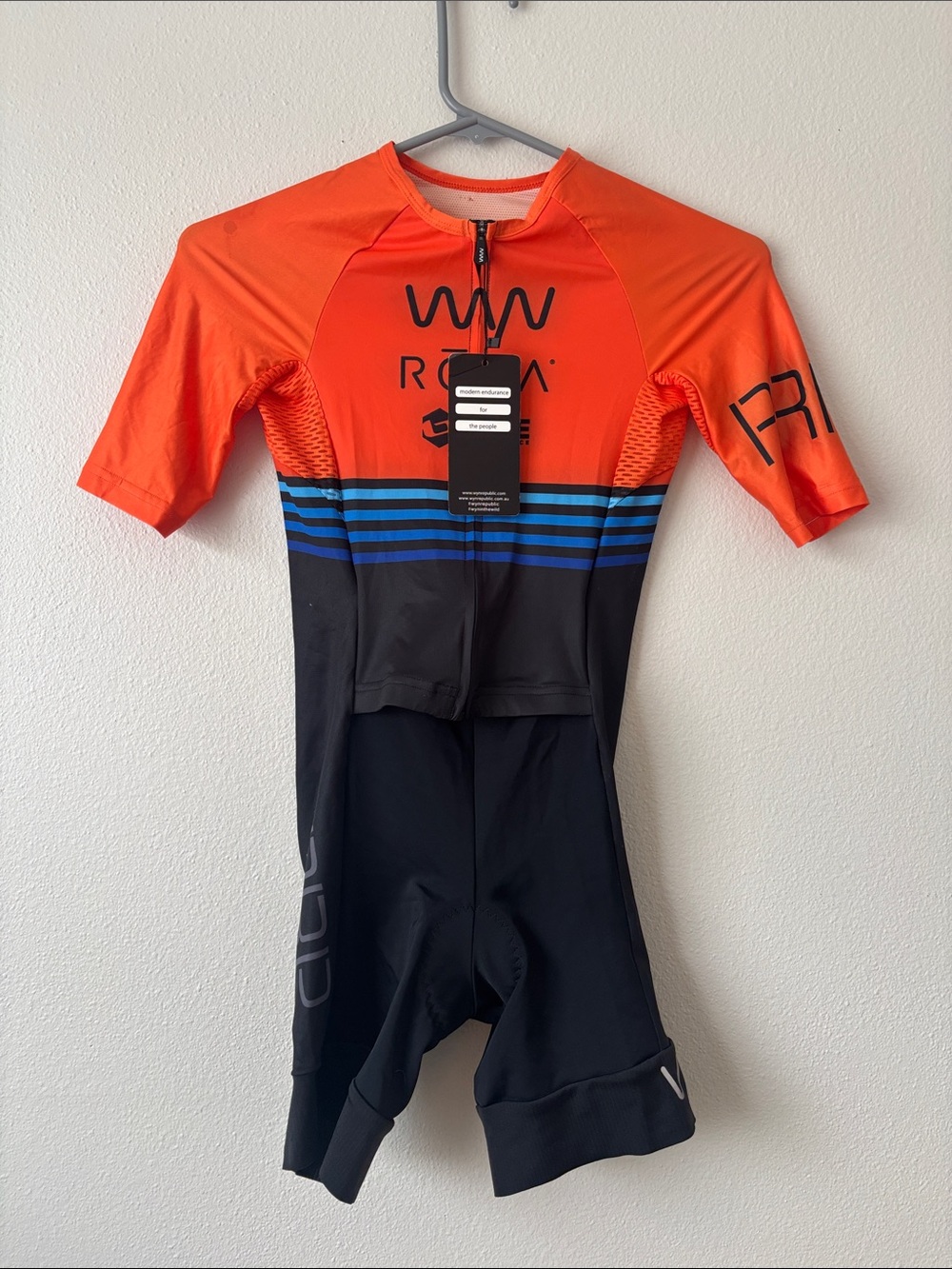 NWT Wyn Republic Women's PRP Aero Tri Suit Size XSmall Triathlon Speed Suit